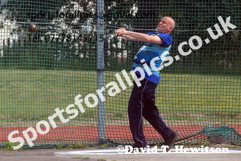 Hammer, 2025 NEMAA Track and Field, Monkton. Photo: David T. Hewitson/Sports for All Pics